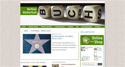 Desktop Screenshot of buechertisch.org